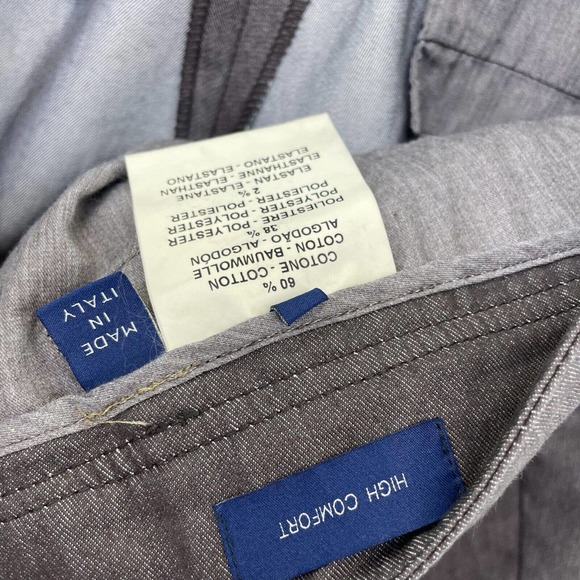 Incotex Mens jeans size 50 High comfort straight leg brown pockets career - Picture 7 of 10